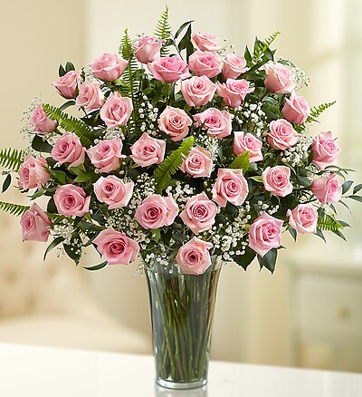 Ultimate Elegance™ 4 dz Premium Long Stem Pink Roses