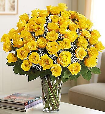 Ultimate Elegance™ 4 dz Long Stem Yellow Roses