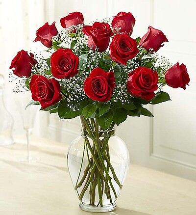 Rose Elegance™ Premium Long Stem Red Roses